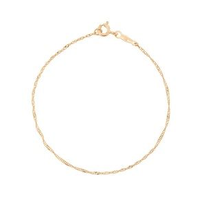 Catbird Sweet Nothing Bracelet 14K Solid Gold 6”